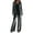 Gray, variant on Summer 2 Piece Sets,Women Velvet Pajama Set Casual Long Sleeve Round Neck Top and Wide Leg Pants 2 Piece Loungewear Velour Track Suits