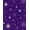 Purple, Pattern 2, variant on ODIKA 8'x10' Machine Washable Non-Slip Area Rug, Swirling Galaxy Constellation with Starburst Motifs High Traffic Rug, Purple, 462279