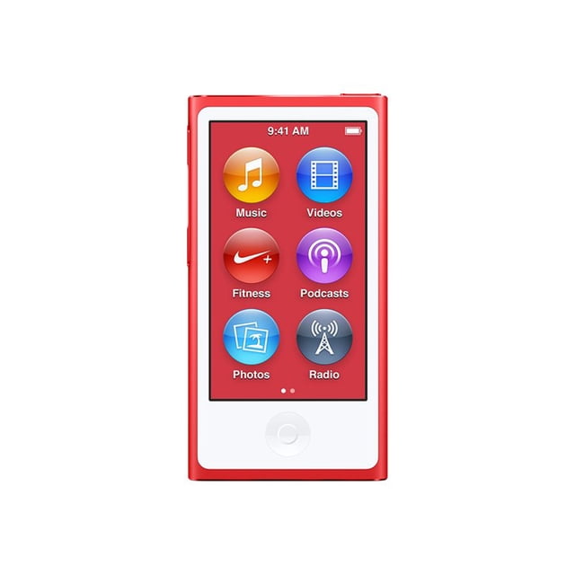 Apple iPod nano (PRODUCT) RED - 7e Génération - Lecteur Numérique - 16 Go - Rose