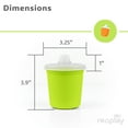 thumbnail image 6 of Re-Play Tiny Tumblers with Sip Lid - 6oz 3-Pack Toddler Drinking Cup - Dishwasher safe - Made in the USA - BPA-Free - Stackable - Sunwave, 6 of 10