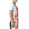 thumbnail image 3 of Pofeuu Tomato Print Waterproof Apron with Pockets Adjustable Cooking Aprons Kitchen Bib for Baking Household Cleaning, 3 of 8