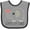 Heather and Black, variant on Inktastic Grandchild Loved by Oma Boys or Girls Baby Bib