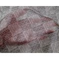 thumbnail image 4 of oneOone Silk Tabby Fabric Geometric Block Decor Fabric Printed BTY 42 Inch Wide, 4 of 4