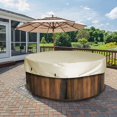 thumbnail image 2 of Housse de Protection Housse de Spa Résistante à la Poussière Housse de Piscine Housses de Mobilier de Spa Extérieur pour Baignoire Salu Bubble Massage Spa, 2 of 12