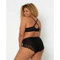 thumbnail image 3 of Tulip Strappy Lace Push Up - Black & Adobe Rose, 3 of 7