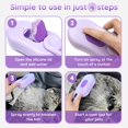 thumbnail image 3 of Pet Steam Brush GKZ, peine 3 en 1 con bruma para gatos y perros, 3 of 7