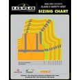thumbnail image 3 of Chaleco de seguridad industrial verde Radians SV65-2ZGM-L, 3 of 3