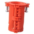 thumbnail image 3 of Tuerca de grifo de cocina duradera, tuercas de seguridad de instalación rápida, tuerca de acoplamiento de instalación universal, herramienta de fijaci rojo Soledad Contratuerca del grifo, 3 of 10
