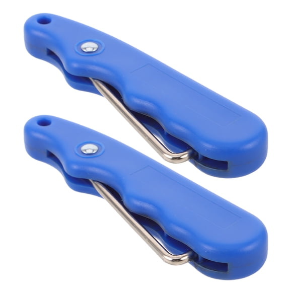 Milisten 2Ud Herramienta Para Ajustar Cordones De Hielo Azul Para De Hockey Plegable Y Portátil
