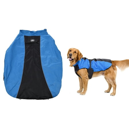 Pet Large Dogs Winter Jacket Ski Clothing Vest Clothes Coat Adjustable Waterproof Wind Resistant Keep Warm Reflective Outdoor Sport Apparel