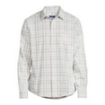 thumbnail image 5 of George Men's Long Sleeve Poplin Button-Up Shirt, 5 of 5
