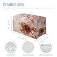 thumbnail image 7 of ZUXONGSY Highland Cow Tissue Box Covers Flower PU Leather Household Tissue Holder with Buttons Tissue Organizer Case Easy to Install Leather Tissue Cover for Car Bathroom, 7 of 7