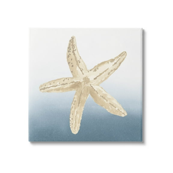 Summer Beach Life Starfish Animals & Insects Graphic Art Gallery Wrapped Canvas Print Wall Art