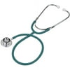 Prism Series Aluminum Dual Head Stethoscope, Teal, Boxed