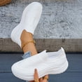 thumbnail image 6 of Wide Toe Box Shoes Women Extra Wide Width Tennis Sneakers Ultra Light Running Shoes for Women Non- Diabetic Walking Gym Workout Trainer, 6 of 9