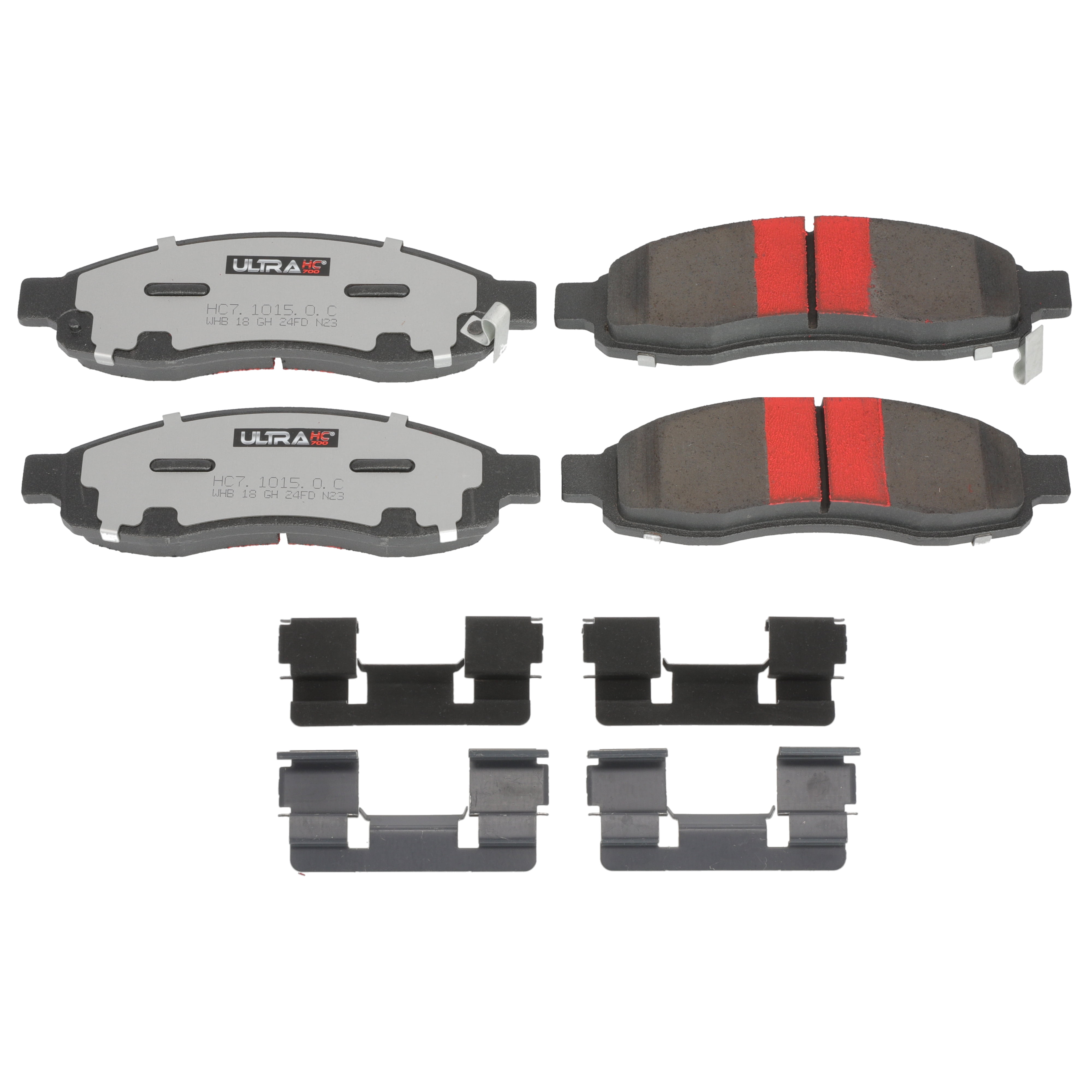 UltraHC 700 Brake Pad Set, Front HC7.1015.0.C, Nissan TITAN 2007-2004