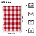 thumbnail image 3 of Haosy Red and White Checkered Notebooks 1-subject Journal 60 Sheets A5 College Ruled Paper Detachable Ring 8.3"x5.7", 3 of 8