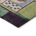 thumbnail image 3 of Addison Rugs Chantille Indoor/Outdoor Transitional Abstract Orange Machine Washable Rectangle Rug, 8' x 10', 3 of 7