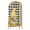 black, variant on Gnomes Plaid Wedding Arch Cover,Stretchy Spandex Arch Backdrop Stand Covers 5 FT,Yellow Sunflower Farmhouse Bee Black Check Round Top Arched Backdrop Cover for Birthday Party Ceremony Baby Shower