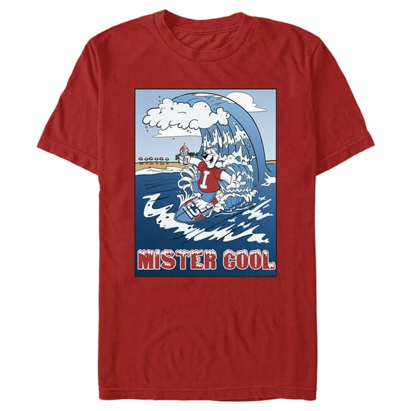 Men's ICEE Bear Mister Cool  Graphic Tee Red Large