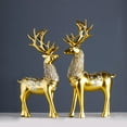 thumbnail image 1 of de esculturas modern estatuillas Feng Shui animales Lucky estatu ciervos escandinavos, mesas, bodas, hogares, decoraciones Oro perfecl Estatua de escultura de ciervo, 1 of 8