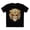 Black, variant on Carnival Mask Graphic T-Shirt Unisex 100 Cotton With Antique Gold Art Design Tee 21