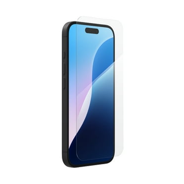 ZAGG InvisibleShield – Apple iPhone 15 Glass Shield Clear Screen Protector, Easy Installation with Precise Install Tray, 3x Stronger Glass, Impact & Scratch Protection