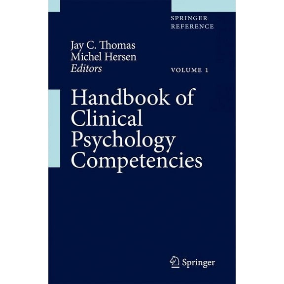 Springer Reference Handbook of Clinical Psychology Competencies, (Paperback)