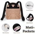 thumbnail image 4 of Hairy Legs Small Backpack Cute Mini Backpacks For Woman Lightweight Daypacks, 4 of 8