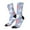 2 Black-2, variant on Cartoon Poodle Dog Print Adult Socks for Men & Women,Calf Socks, Ankle Socks,Boots Socks,Breathable Casual Sock,Unisex Crew Socks