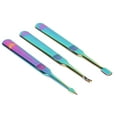 thumbnail image 2 of Fourchette d'Élimination de la Peau Morte, Racleur à Cuticules Professionnel en Acier Inoxydable pour Ongles, 2 of 8