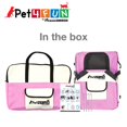 Pet4Fun PN952 Foldable Travel Crate Pet Carrier for Cat or Dog (Large