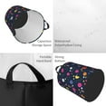 thumbnail image 2 of Sikiie Colored Balloons Print Round Dirty Clothes Basket, Waterproof Standing Foldable Storage Basket, for Laundry Room, Bedroom, Bathroom Storage-, 2 of 6