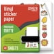 thumbnail image 1 of Papel adhesivo de vinilo imprimible JOYEZA, impresora de inyección de tinta, 40 hojas, 1 of 8