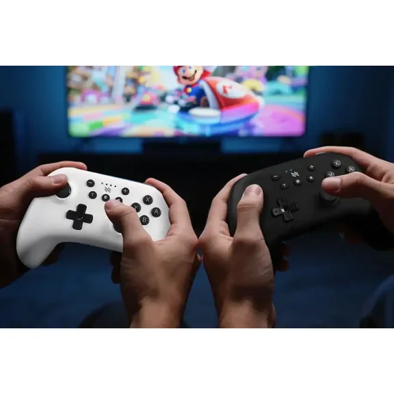 Restored NEXT Wireless Rechargeable Pro Controller 2-Pack For Switch 2 & Switch Midnight & Frost