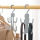 thumbnail image 1 of Perchero Giratorio de Doble Capa para Colgar Bolsos, Bufandas y Cinturones, Multifuncional, Ideal para Guardar Ropa, Corbatas y Armarios., 1 of 6