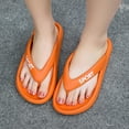 thumbnail image 5 of gakvov Slides For Womens Mens Thick-Soled Flip Flops Arch Support Soft Thong Sandals Cloud Slippers Solid Color Increased Slippers Non-Slip Clip-On Couple Beach Shoes, 5 of 9