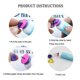 thumbnail image 4 of Quilling Tool, 2 in 1 Quilling Slotted Tool Paper Rolling Electric Pen, 4 of 5