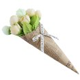 thumbnail image 1 of Coofit 3 Bunches Artificial Flower Decorative Kraft Paper Wrap Fake Flower Photo Prop, 1 of 10