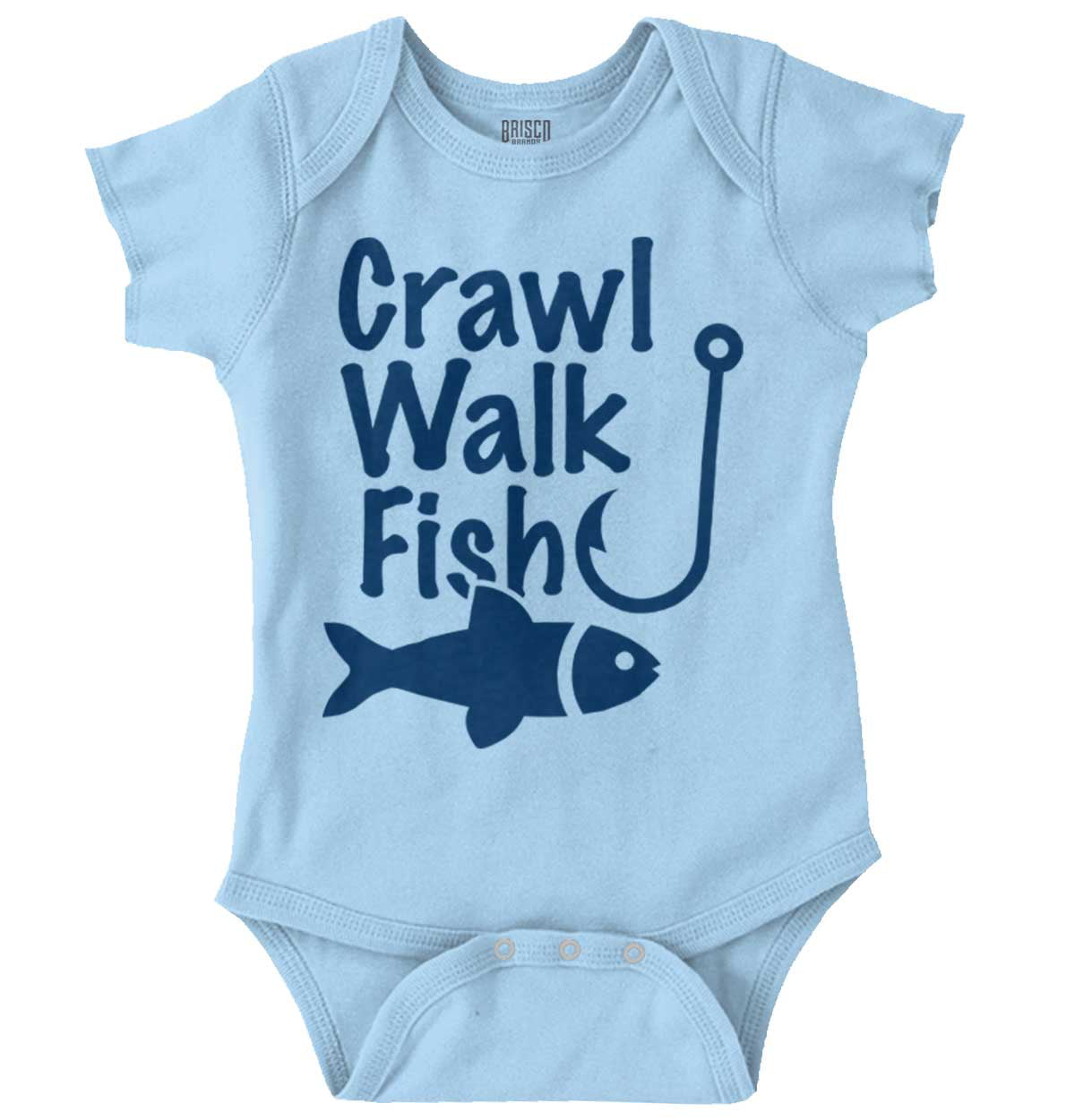 Fish Gift Fishing Baby Fisherman Baby Crawl Walk Fish Baby Bodysuit