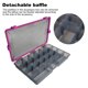 thumbnail image 5 of Caja de aparejos de pesca, caja organizadora de cebo para señuelos de pesca, resistente al agua para amantes de la pesca, 5 of 8