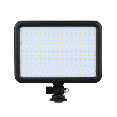 

Moobody TTV-204 Ultra Thin Photographic Equipment Video Lamp Panel 3200K~5500K Dimmable for Nikon Pentax DSLR Video Camcorder Fit for Sony NP-F NP- NP-H Series Battery AA Battery Pack