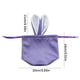thumbnail image 3 of Ears Velvet Bags Easter Decor Bunny Drawstring Velvet Bag Candy Packing Bag Gift Bag With Cute Ear, 3 of 7