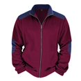 thumbnail image 3 of Jackets for Men 2025 Long Sleeve Heavyweight Corduroy Loose Fit Stand Collar Zip Up Jacket Outerwear Coat, 3 of 8