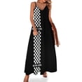 thumbnail image 1 of Rude Girl - Vestido sin mangas de dos camisetas Vestidos casuales elegantes y chic Vestido de noche, 1 of 7