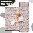 thumbnail image 4 of Light Pink Christmas Gnome Pattern Toddler Nap Mats for Kids Preschool,60"x20" Sleeping Mat Bag or Kids,Toddler Sleeping Bag,Toddler Nap Mat or Daycare, 4 of 6