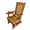Brown-1-Seater, variant on Fortune Candy 37.6 in. Wood Patio Glider with Deep Contoured Seat, Heavy Duty 600 lbs, for Outdoor Patio Garden, Teak Tone