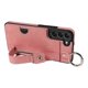 thumbnail image 2 of 008 Funda para Samsung Galaxy S22+ 5G con soporte antideslizante de cuero y TPU con tarjetero -4307557477856 Rosa, 2 of 5