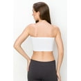 thumbnail image 3 of Kurve by Idea Seamless Mini Bandeau Strapless Tube Top Bra, Made in USA, 3 of 3