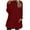 Red, variant on XUNKUSGA Womens Loungewear Solid Color Warm Sherpa Lined Fleece Womens Tunic Tops Casual Loose Crewneck Long Sleeve Fall Sweatshirts for Women with Two Pockets S-2XL Blue